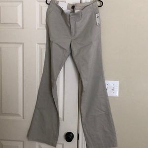 NWT Gap stretch khaki trouser